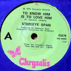 Steeleye Span : To Know Him Is to Love Him - Twinkle Twinkle Little Star